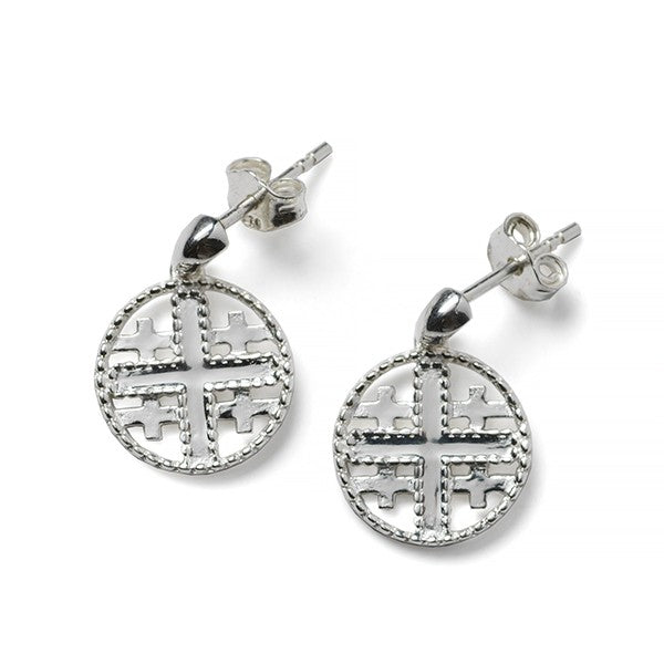 NEW Southern Gates® Jerusalem Cross Earrings