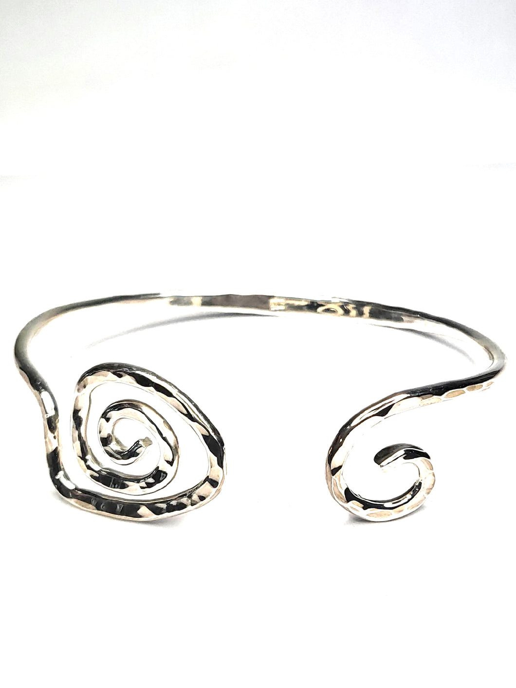NEW Sterling Silver Hammered Cuff Bracelet