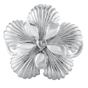 SS SEA SHELL FLOWER CLASP