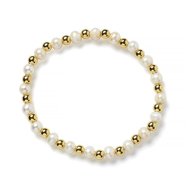Southern Gates® Pearl And Gold Bead Margeaux Bracelet