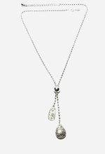Load image into Gallery viewer, Double Southern Gate &amp; Rice Bead Lariat Necklace
