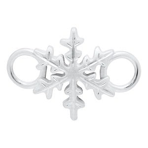 SS SNOWFLAKE CLASP