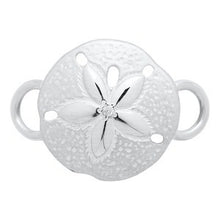 Load image into Gallery viewer, SS SAND DOLLAR W/DIAMOND CLASP
