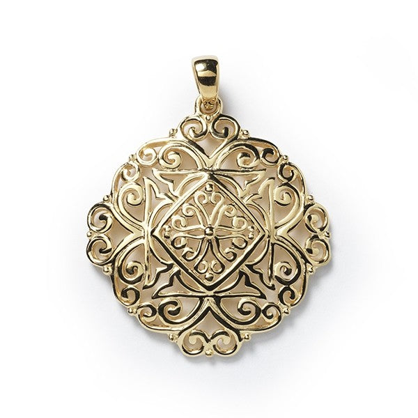 Southern Gates® Small Diane Gate Gold Plated Pendant