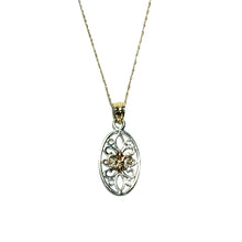 Load image into Gallery viewer, 14kt Gold &amp; Sterling Artisan Gate Necklace
