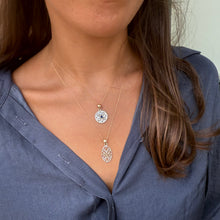 Load image into Gallery viewer, 14kt Gold &amp; Sterling Artisan Gate Necklace
