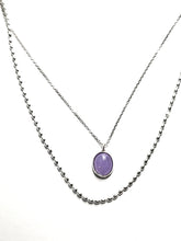 Load image into Gallery viewer, NEW A/T Lavender Jade Necklace
