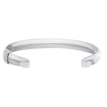 Load image into Gallery viewer, SS CONVERTIBLE WIDE BRACELET W/WRAP
