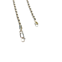Load image into Gallery viewer, Round Scroll Artisan Gate &amp; Rice Bead Bracelet
