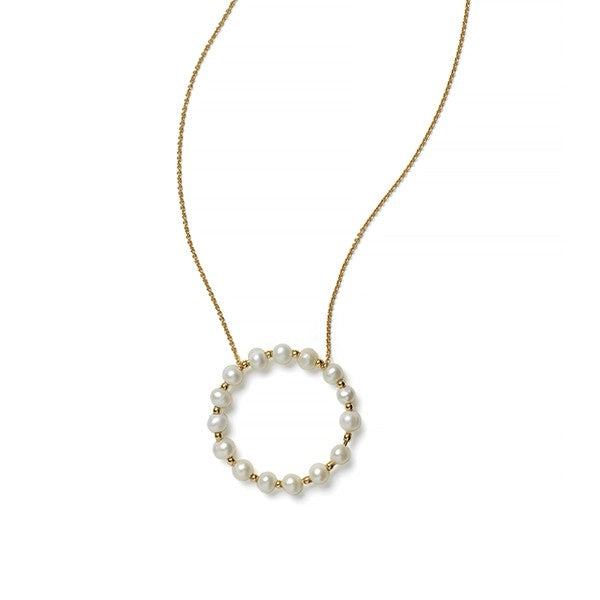 Southern Gates® Pearl And Gold Bead Margeaux Necklace