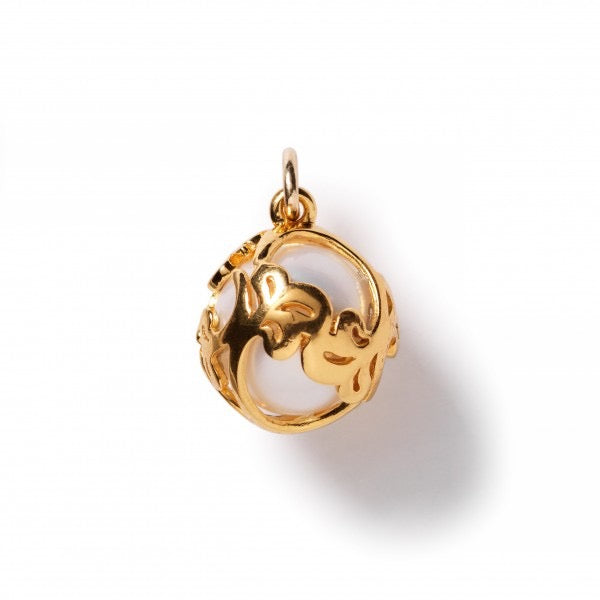 Southern Gates® Gold Plated Filigree Pearl Pendant