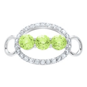 SS REGAL 3 PERIDOT CLASP