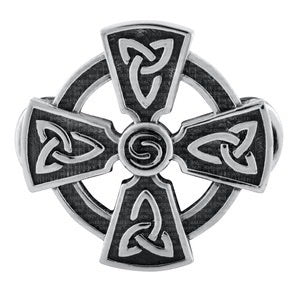 SS CELTIC CROSS CLASP