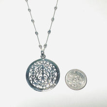 Load image into Gallery viewer, NEW Sterling custom-made Gate Pendant
