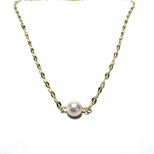 Load image into Gallery viewer, Gold Vermeil &amp; Pearl Necklace
