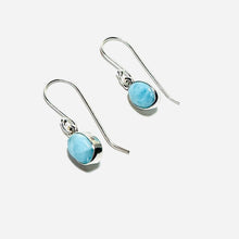 Load image into Gallery viewer, Sterling Small Larimar Earring
