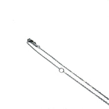 Load image into Gallery viewer, Sterling Silver &amp; Blue Topaz Toggle Necklace
