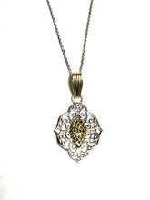 Load image into Gallery viewer, Sterling &amp; Gold Filled Ornamental Southern Gate Necklace
