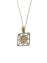 Load image into Gallery viewer, Sterling &amp; Gold Filled Southern Gate Necklace
