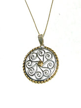 Load image into Gallery viewer, Sterling &amp; Gold Filled Artisan Gate Necklace
