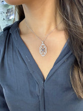 Load image into Gallery viewer, Sterling Silver Southern Gate &amp; Amethyst Pendant
