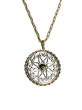 Load image into Gallery viewer, Sterling &amp; Gold Filled Artisan Gate Necklace
