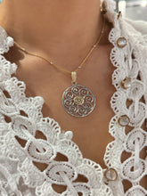 Load image into Gallery viewer, Sterling &amp; Gold Filled Artisan Gate Necklace
