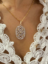Load image into Gallery viewer, Sterling &amp; Gold Filled Artisan Gate Necklace
