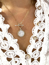 Load image into Gallery viewer, Sterling &amp; Gold Filled Reversible Artisan Toggle Necklace
