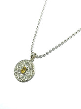 Load image into Gallery viewer, Sterling Silver Southern Gate &amp; Citrine Pendant
