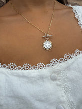 Load image into Gallery viewer, *Sterling &amp; Gold Filled Reversible Artisan Toggle Necklace
