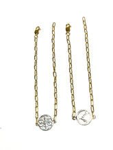 Load image into Gallery viewer, *Sterling &amp; Gold Filled Artisan Gate Bracelet
