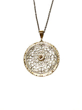 Load image into Gallery viewer, Sterling &amp; Gold Filled Artisan Gate Pendant
