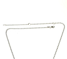 Load image into Gallery viewer, Sterling Reversible Artisan Gate &amp; Rice Bead Toggle Necklace
