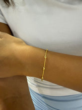 Load image into Gallery viewer, Southern Gates® Gold FiIlled Satellite RIce bead Bracelet
