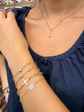 Load image into Gallery viewer, Sterling &amp; Gold Filled Artisan Gate Bracelet
