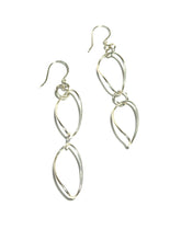 Load image into Gallery viewer, Sterling Interlocking Link Earrings
