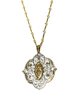 Load image into Gallery viewer, Sterling &amp; Gold Filled Southern Gate Pendant
