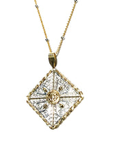 Load image into Gallery viewer, Sterling &amp; Gold Filled Southern Gate Pendant
