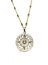 Load image into Gallery viewer, Sterling &amp; Gold Filled Artisan Gate Pendant
