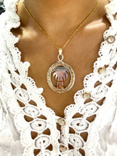 Load image into Gallery viewer, Sterling &amp; Gold Filled S.C. Palmetto Necklace
