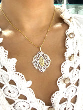 Load image into Gallery viewer, Sterling &amp; Gold Filled Southern Gate Pendant
