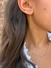 Load image into Gallery viewer, Gold FiIlled Rice Bead Earrings
