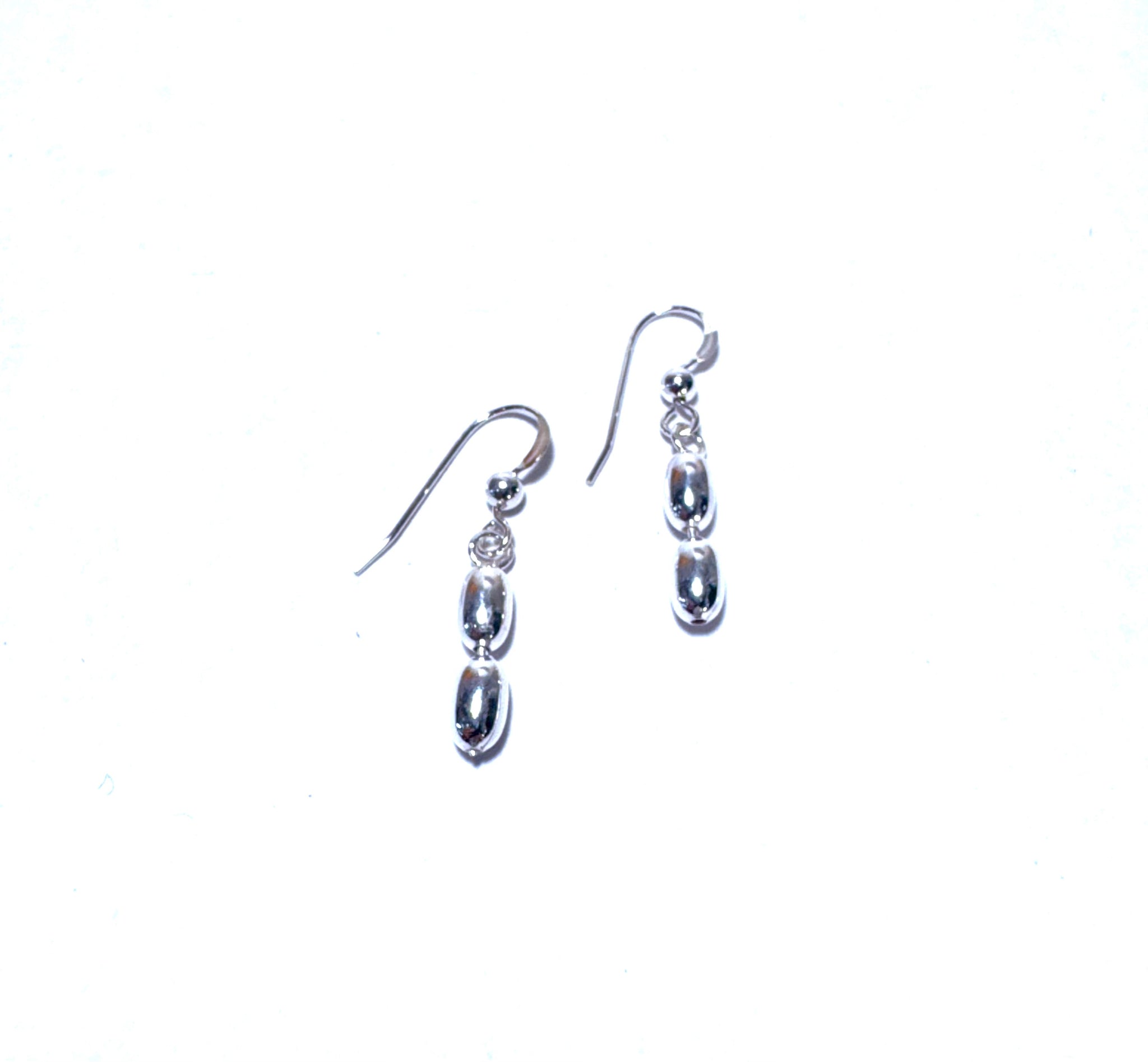 Extra large Bead Rice Earrings - Main Image