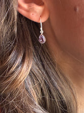 Load image into Gallery viewer, Sterling Natural Amethyst Artisan Gate Set
