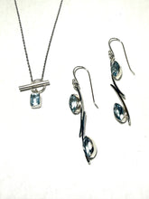 Load image into Gallery viewer, Custom Sterling Blue Topaz Set
