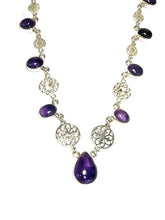 Load image into Gallery viewer, Sterling Amethyst &amp; Artisan Gate Set
