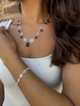 Load image into Gallery viewer, Sterling Amethyst &amp; Artisan Gate Set
