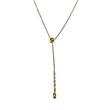 Load image into Gallery viewer, Sterling &amp; 14kt Gold Filled Lariat Necklace
