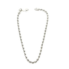 Load image into Gallery viewer, Large Sterling Rice Bead Bracelet
